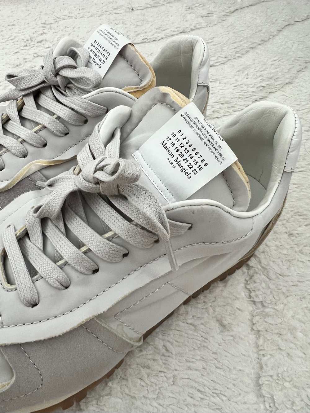 Maison Margiela Nylon Runner Sneakers - Picture 2 of 6